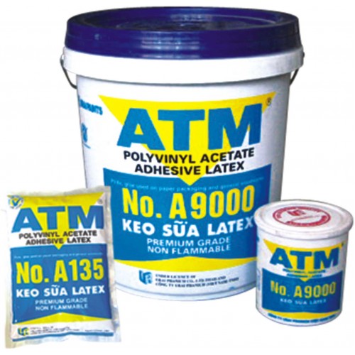 KEO DÁN TỔNG HỢP " ATM "   ADHESIVE LATEX No. A - 9000  